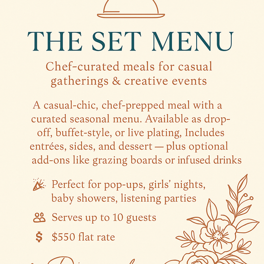 THE SET MENU